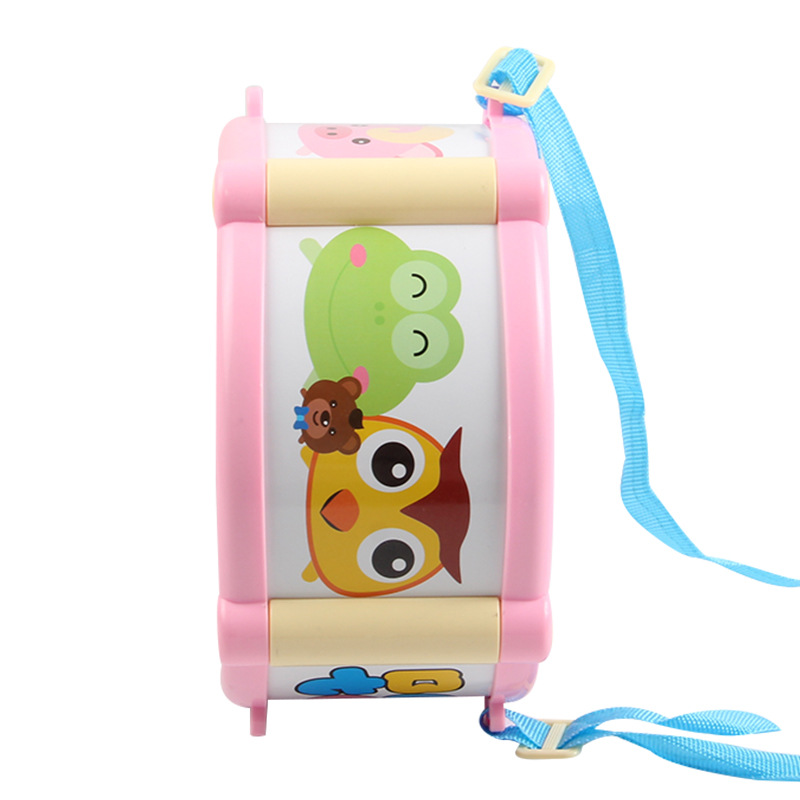 Children&#039;s Happy Musical Instrument Drum Toy Package Combination Drum Sand Hammer Rattle Horn Baby Music Toy Wholesale