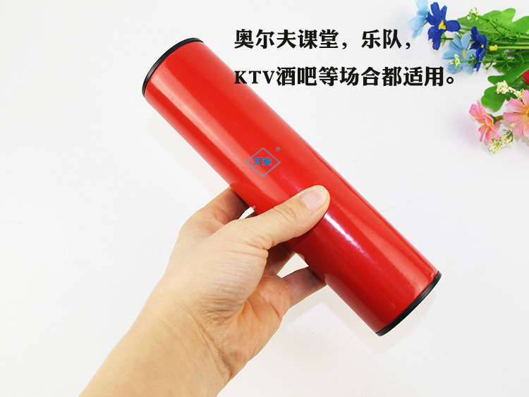 Orff Early Education Teaching Aids Musical Instrument Metal Iron Cylinder Sand Shaker Sand Hammer Stainless Steel Iron Sand Tube KTV Band Sand Hammer Accompaniment