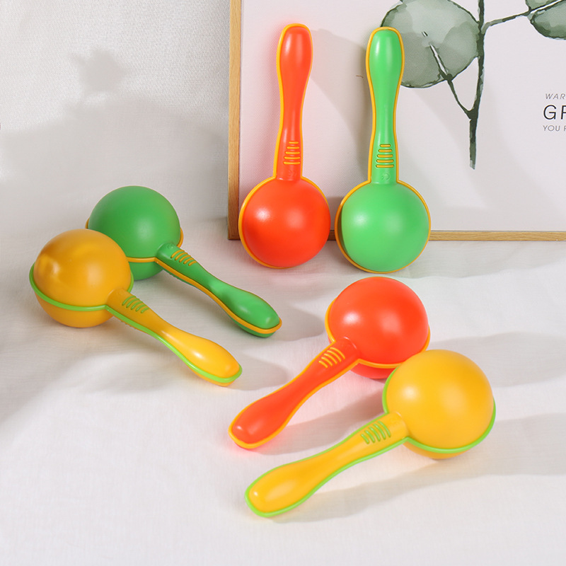 Orff Musical Instrument M26 Sand Hammer Children&#039;s Teaching Aids Plastic Percussion Instrument Sand Hammer