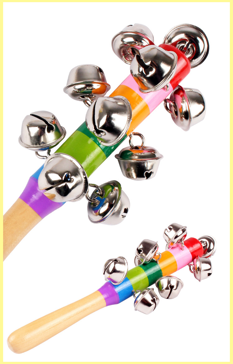 Orff Wooden Cartoon Rattle Wooden Sand Hammer Training Auditory Rattle Baby Exercise Hand Holding Musical Instrument Toy Orff Wooden Cartoon Rattle Wooden Sand Hammer Training Auditory Rattle Baby Exercise Hand Holding Musical Instrument Toy