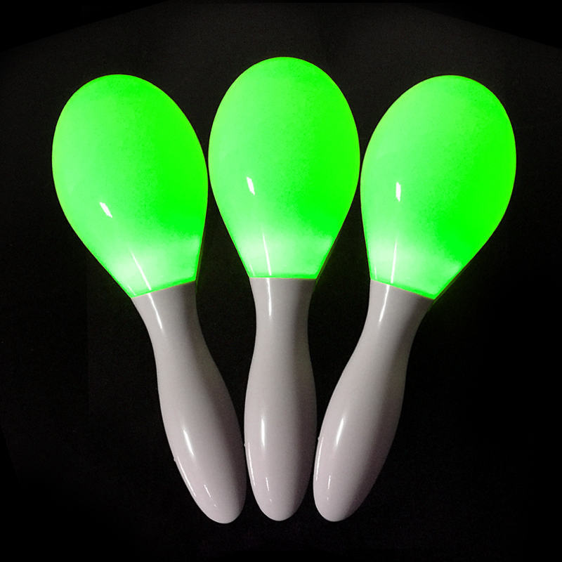 Factory in Stock Luminous Sand Hammer Concert Cheer Glowing Props Colorful LED Electronic Luminous Sand Hammer