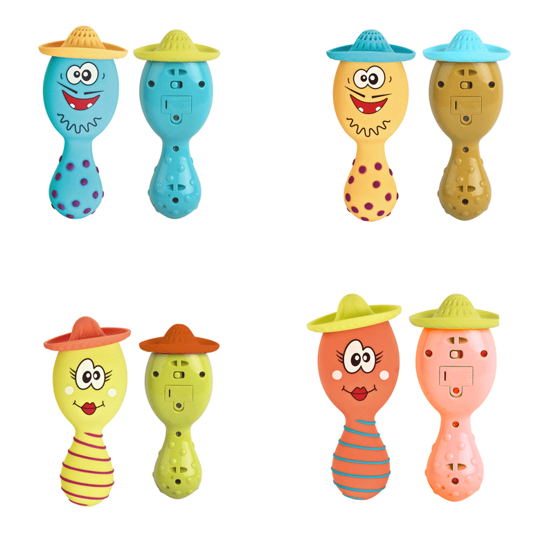 Foreign Trade Cartoon Sand Hammer Rattle Set Infant Early Sand Hammer