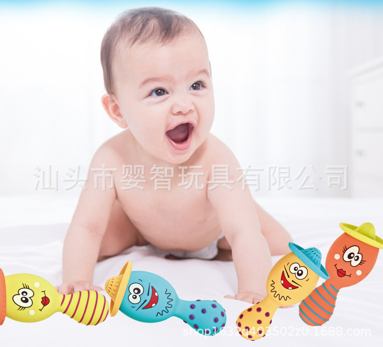 Foreign Trade Cartoon Sand Hammer Rattle Set Infant Early Sand Hammer Foreign Trade Cartoon Sand Hammer Rattle Set Infant Early Sand Hammer