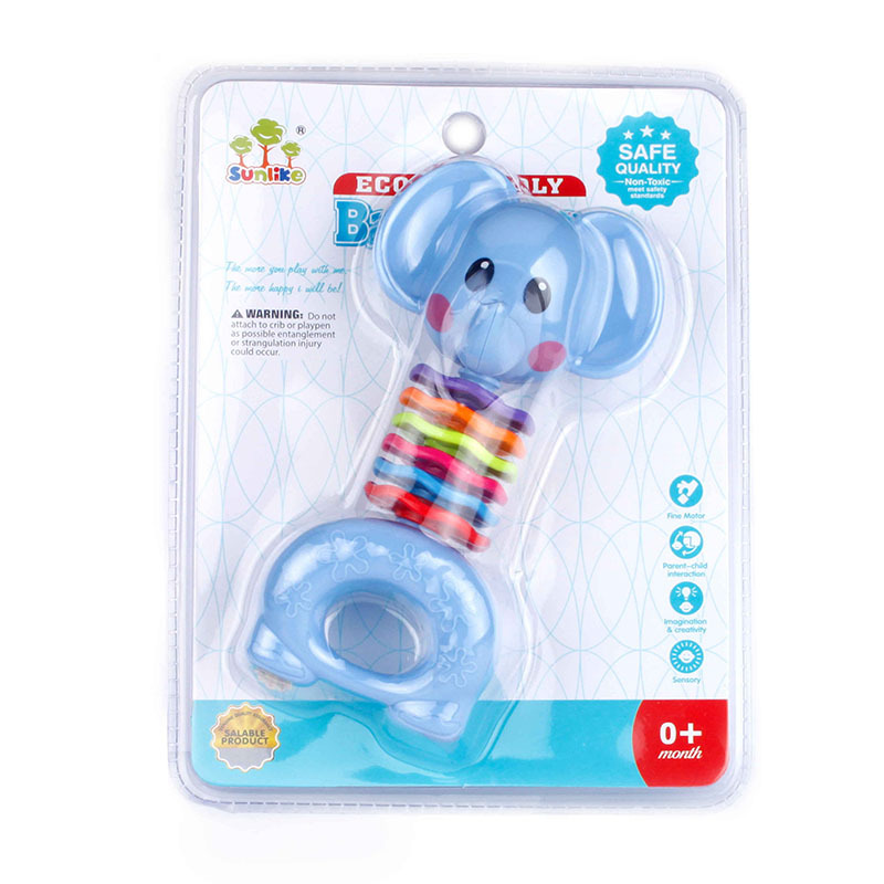 Baby&#039;s Rattle Bed Bell Hand Ball Teether Molar Rod Tambourine Sand Hammer Educational Fitness Sand Hammer