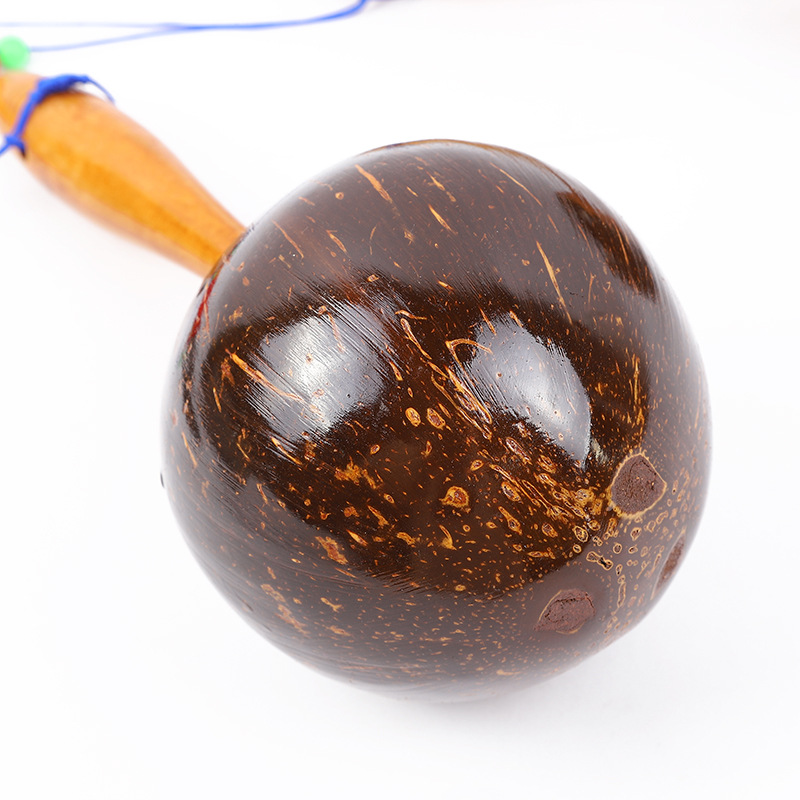 Coconut Sand Ball Coconut Shell Sand Hammer KTV Ballroom Props Square Dance Large Sand Hammer Coconut Sand Ball Coconut Shell Sand Hammer KTV Ballroom Props Square Dance Large Sand Hammer