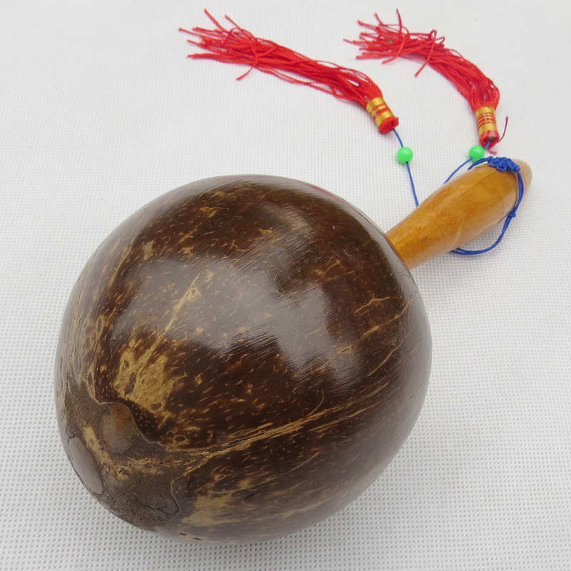 Coconut Sand Ball Coconut Shell Sand Hammer KTV Ballroom Props Square Dance Large Sand Hammer Coconut Sand Ball Coconut Shell Sand Hammer KTV Ballroom Props Square Dance Large Sand Hammer