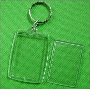 Acrylic Keychain / Sticker Keychain / transparent Keychain / plastic / blank key buckle [manufacturers]