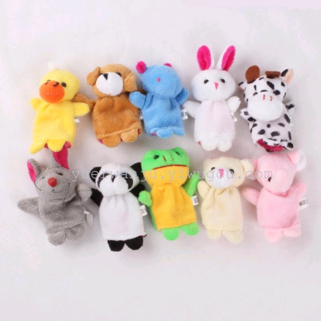 Animal Finger Doll Plush Toys Cartoon Finger Doll Children's Intellective Toys 10 Models Animal Hand Puppet Finger Doll Children's Toys Animal Finger Doll Plush Toys Cartoon Finger Doll Children's Intellective Toys 10 Models Animal Hand Puppet Finger Doll Children's Toys