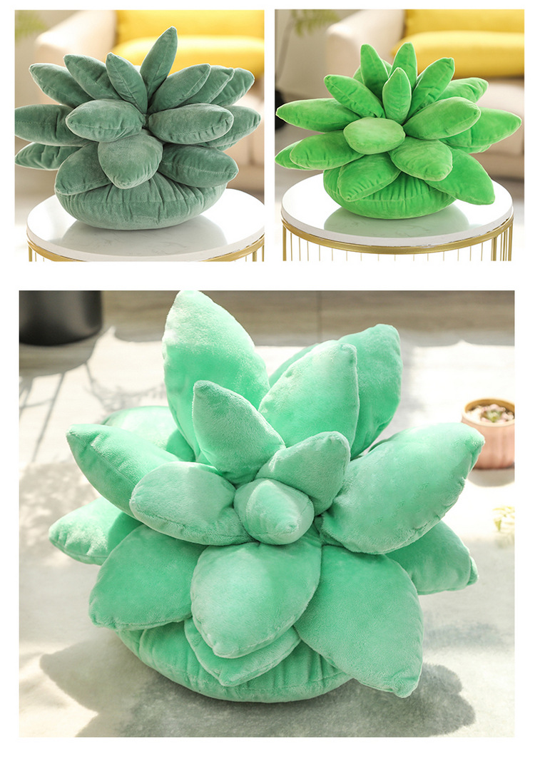Artificial Plant Succulent Plush Doll Plush Toys Three-Dimensional Doll Pillow Sofa Girls Bed Pillows Wholesale Artificial Plant Succulent Plush Doll Plush Toys Three-Dimensional Doll Pillow Sofa Girls Bed Pillows Wholesale