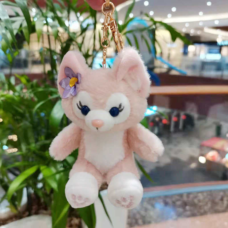 Lingna Beier Little Fox Keychain Pendant Birthday Cake Decoration Cute Doll Puppet Doll Plush Toys Lingna Beier Little Fox Keychain Pendant Birthday Cake Decoration Cute Doll Puppet Doll Plush Toys