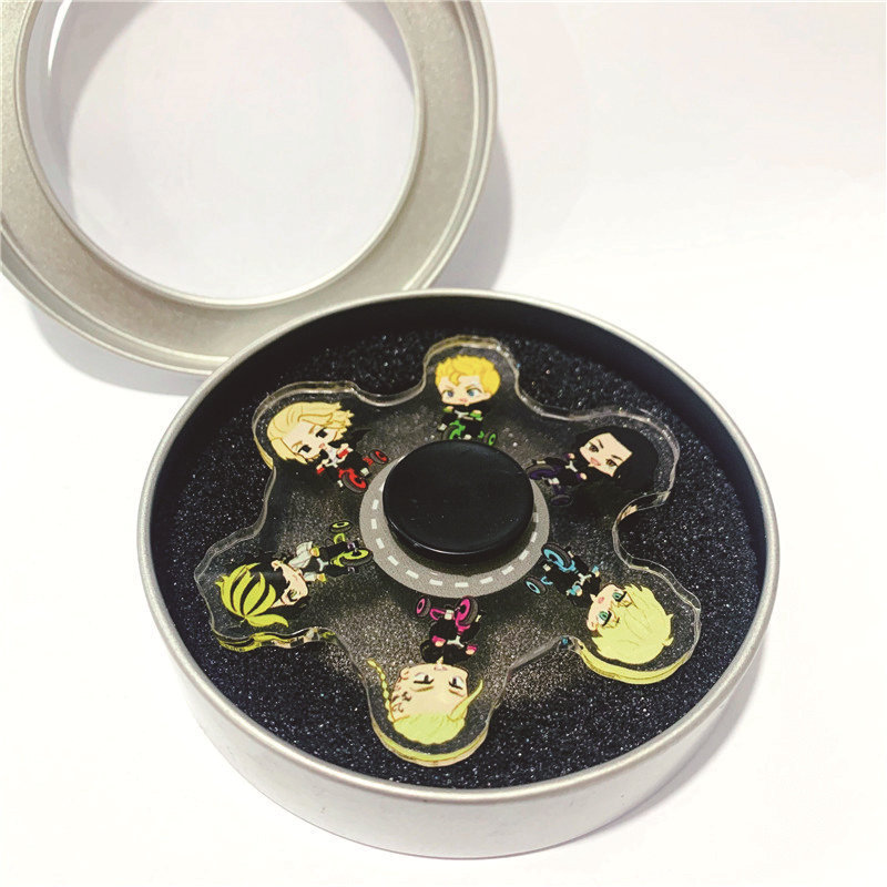 Acrylic Tokyo Hero Avengers New Fingertip Gyro Finger TikTok Same Fingertip Gyro Factory in Stock