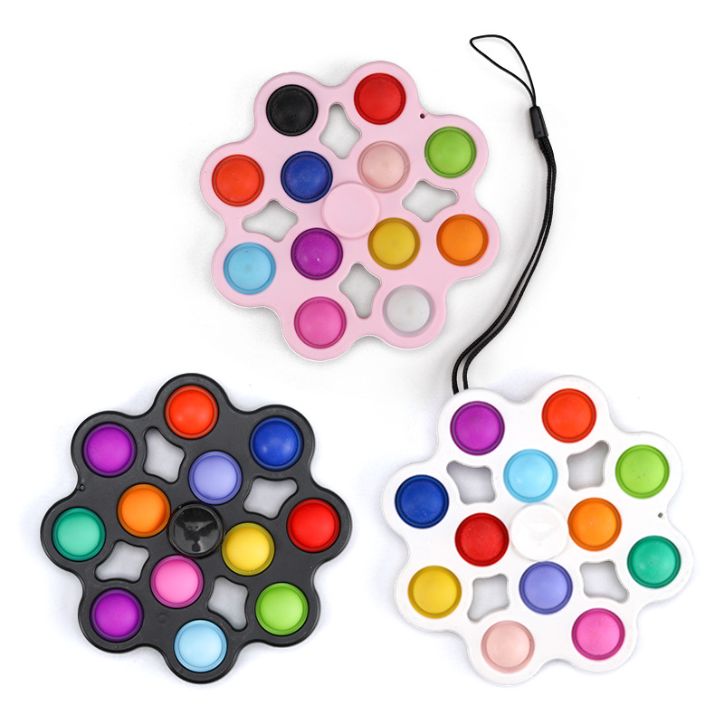 Cross-Border Mouse Killer Pioneer Fingertip Gyro Finger Bubble Silicone Stress Relief Toy