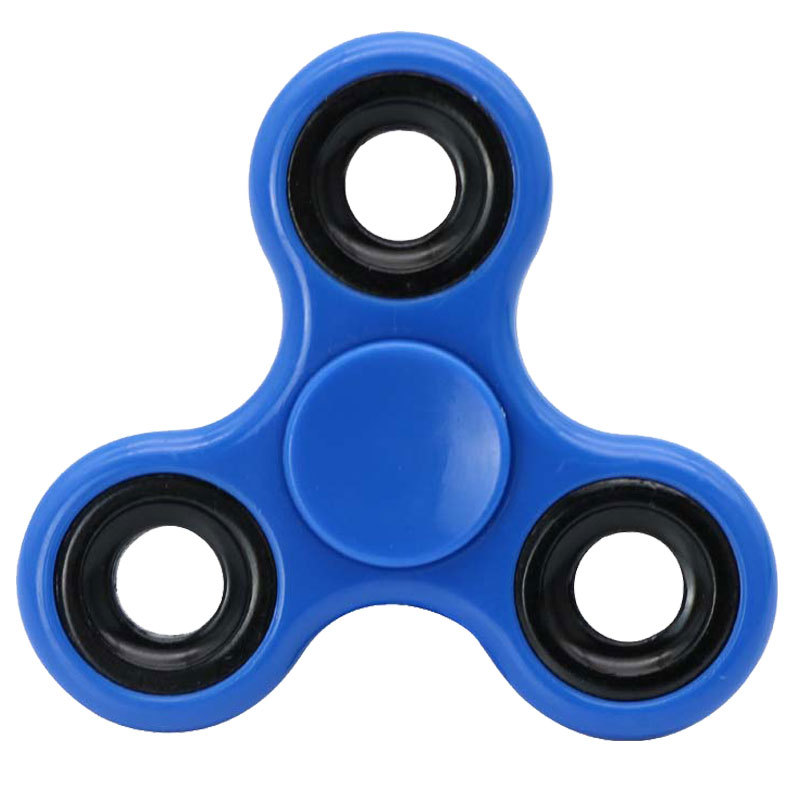 Creative EDC Toys ABS Plastic Bracket Three-Leaf Fingertip Gyro Finger Decompression Triangle Gyro Factory Wholesale