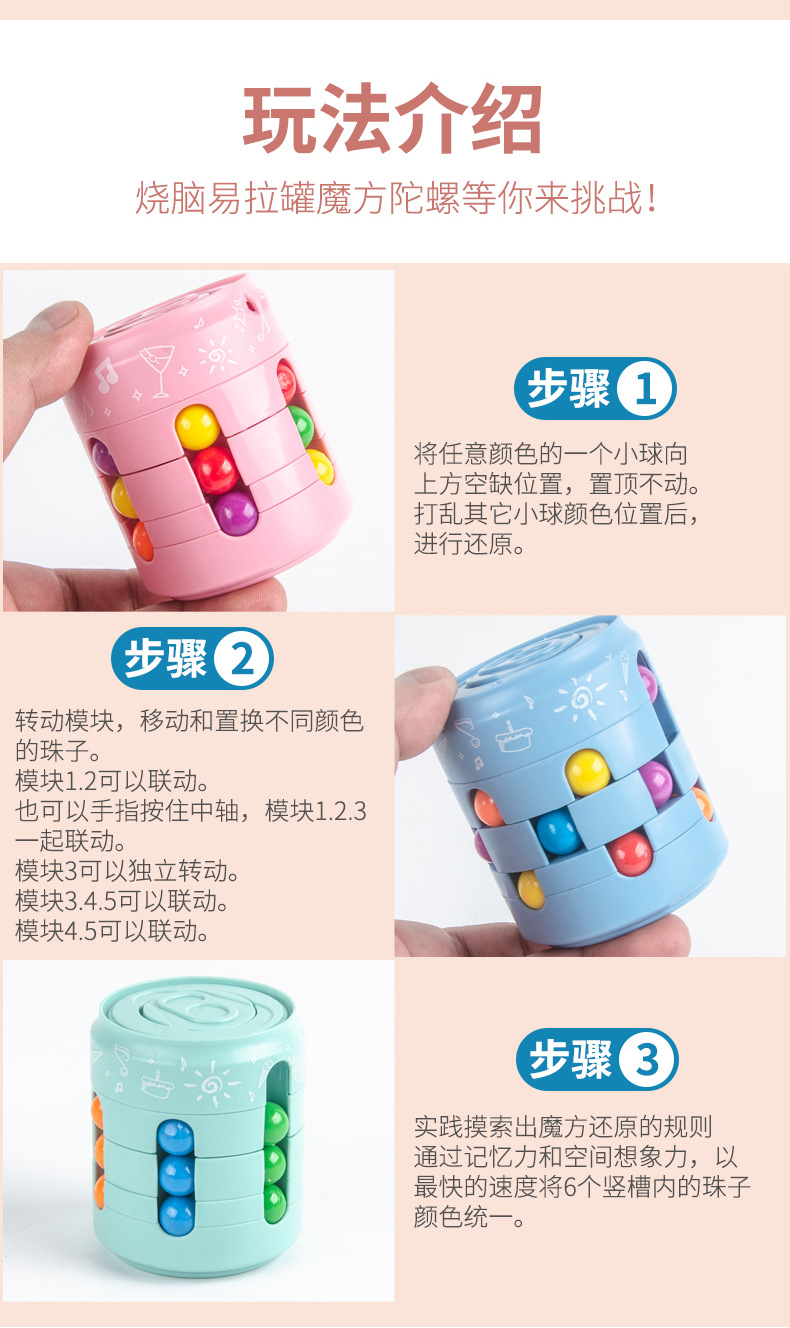 Cross-Border Hot Selling Hamburger Magic Bean Cola Cube Fingertip Gyro Decompression Finger Rotation Cans Ball Toy Cross-Border Hot Selling Hamburger Magic Bean Cola Cube Fingertip Gyro Decompression Finger Rotation Cans Ball Toy