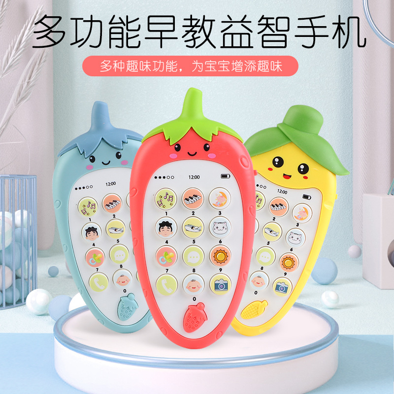 Unicorn Baby Toy Mobile Phone Biteable Simulation Early Education Children&#039;s Music Enlightenment Baby toys