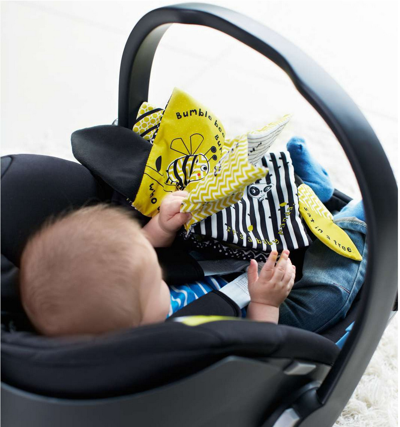 New Babies&#039; Cloth Book Baby Cloth Book Baby Toys Cartoon Animal Baby Toys Early Education Cloth Book Toys