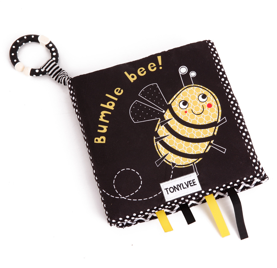 New Babies' Cloth Book Baby Cloth Book Baby Toys Cartoon Animal Baby Toys Early Education Cloth Book Toys