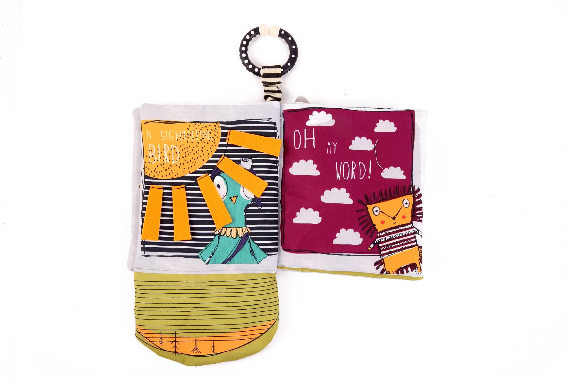 New Babies' Cloth Book Baby Cloth Book Baby Toys Cartoon Animal Baby Toys Early Education Cloth Book Toys
