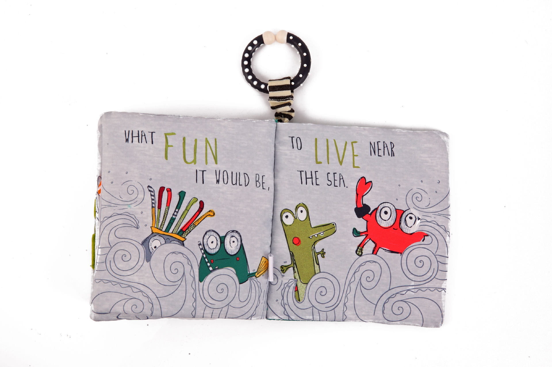New Babies' Cloth Book Baby Cloth Book Baby Toys Cartoon Animal Baby Toys Early Education Cloth Book Toys