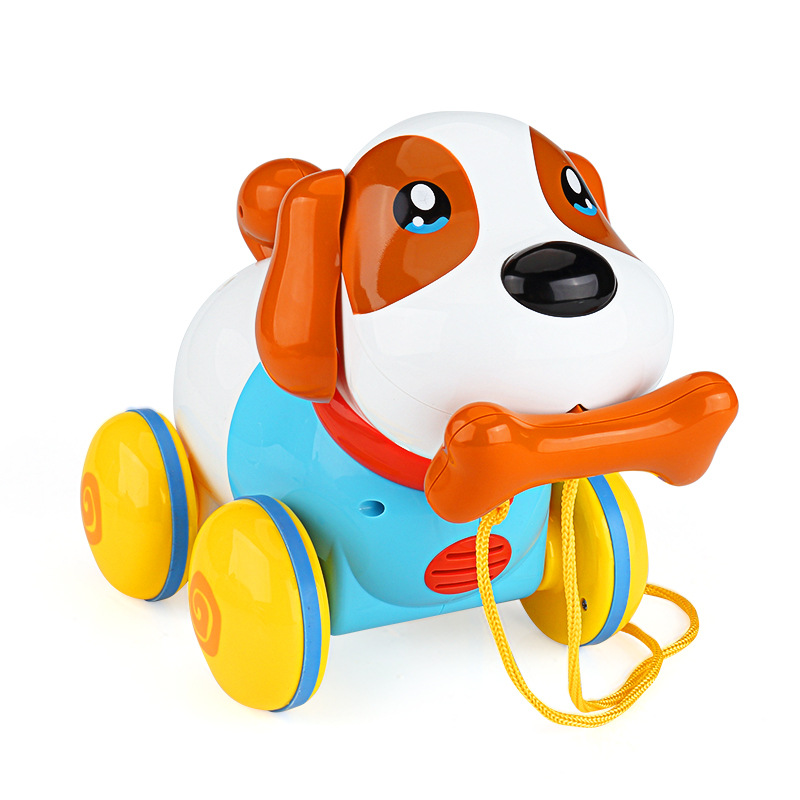 Baby Toys Early Education Toys Multifunctional Children&#039;s Gift Smart Walking Can Call Electric Music Cable Walker