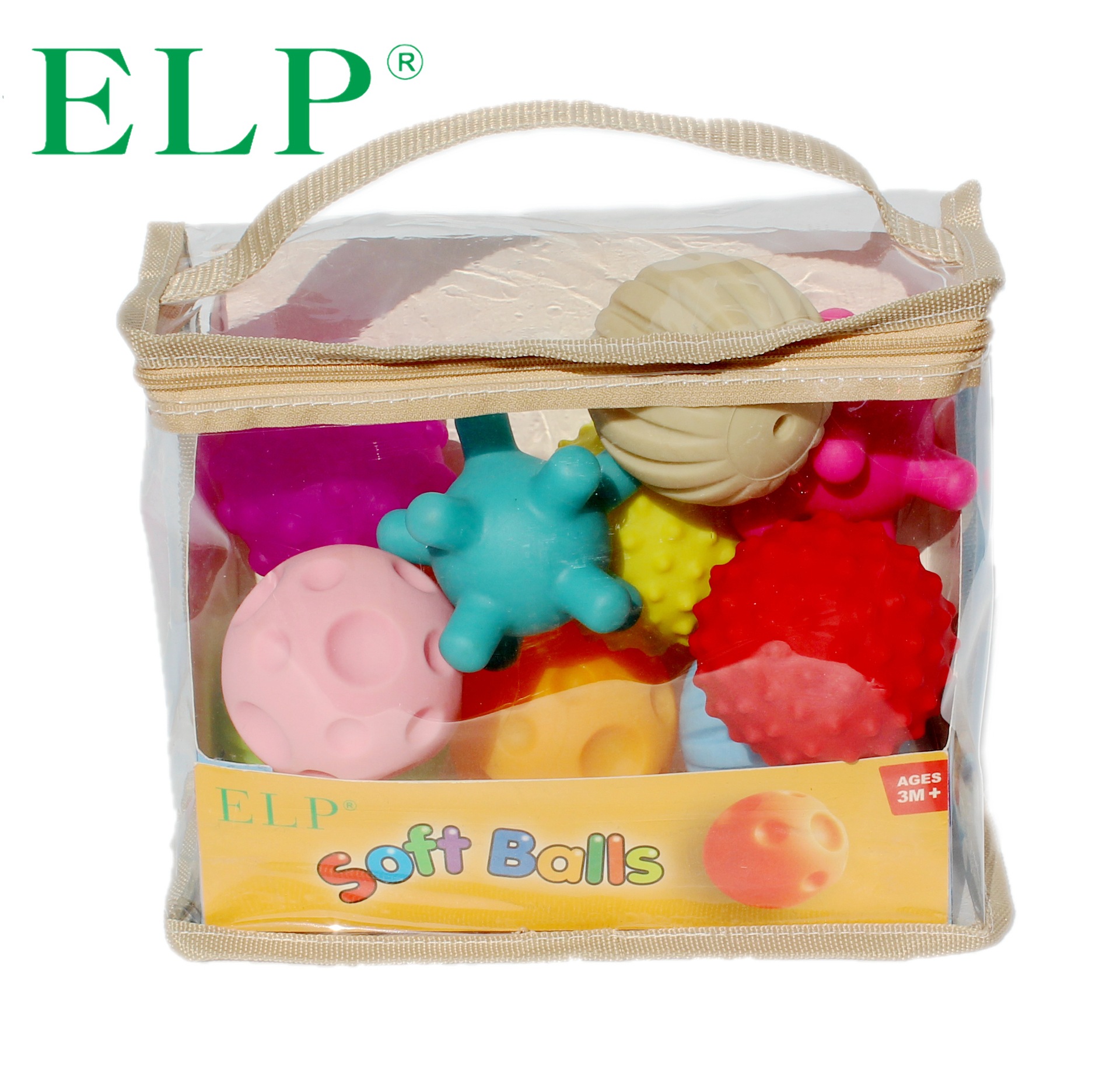 ELP hand grasp ball perception pinching called baby toys toy BB ball
