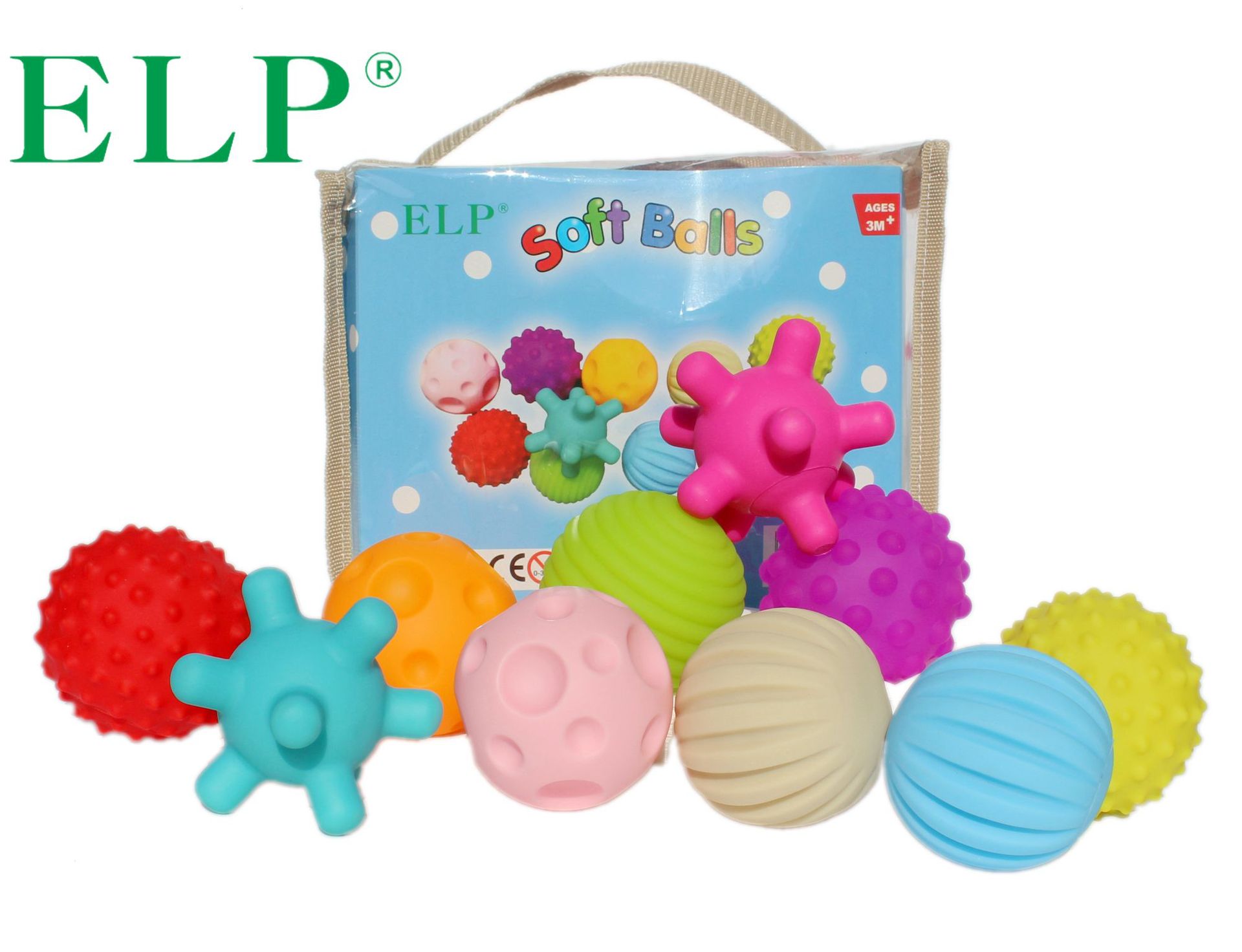 ELP hand grasp ball perception pinching called baby toys toy BB ball ELP hand grasp ball perception pinching called baby toys toy BB ball