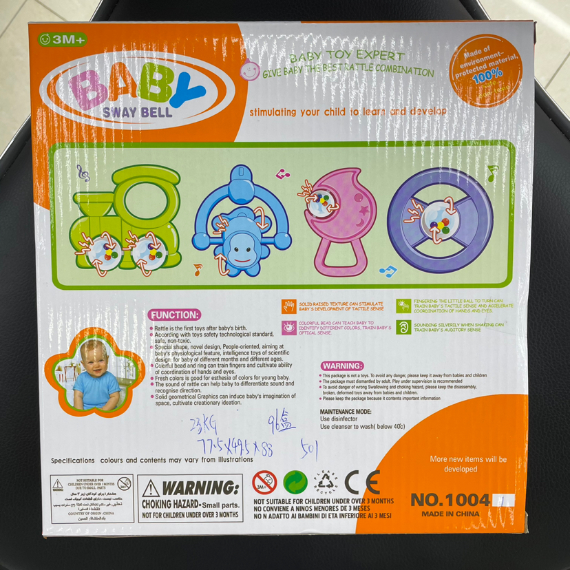 Baby Toys Baby Toys Newborn Rattle 0-1 Years Old Educational Exquisite Gift Box Four-Piece Set Baby Toys Baby Toys Newborn Rattle 0-1 Years Old Educational Exquisite Gift Box Four-Piece Set