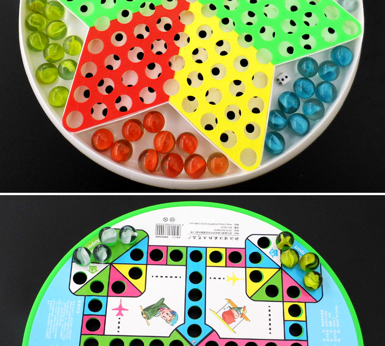 Large Size Micro Glass Bead Chinese Checkers Adult Casual Game Marbles Checkers Large Size Micro Glass Bead Chinese Checkers Adult Casual Game Marbles Checkers