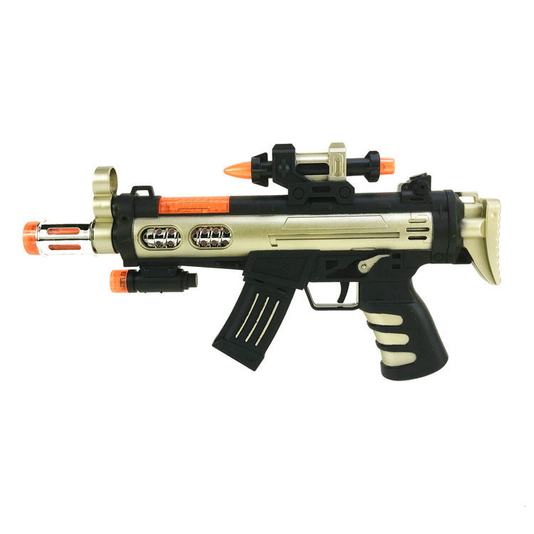 Music toy gun 3802 electric submachine gun lighting educational toys children&#039;s toys mixed batch