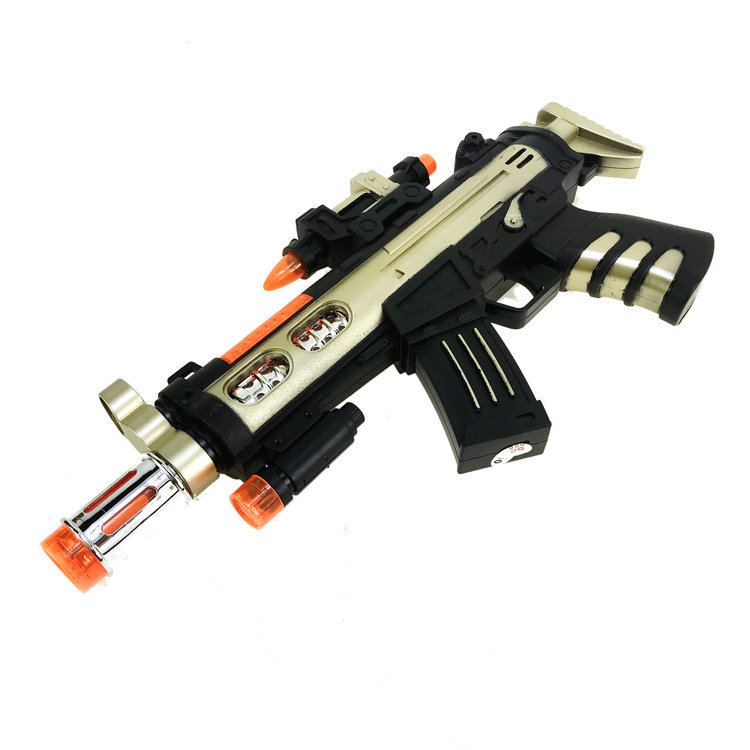Music toy gun 3802 electric submachine gun lighting educational toys children&#039;s toys mixed batch