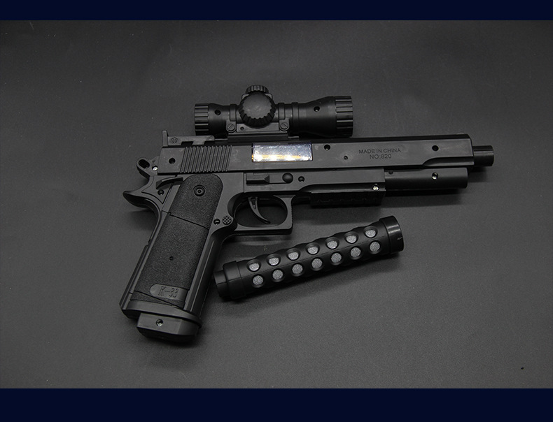 Manufacturers direct selling electric music children toy gun hot style simulation plastic electronic gun scenic spot hot supply