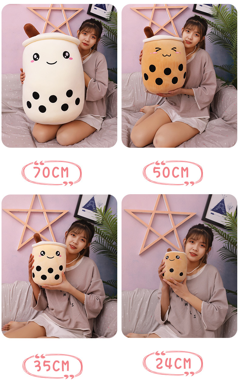 Creative Simulation Milk Tea Plush Toy Cup Pillow Cute Funny Doll Bubble Milk Tea Cup Cushion Creative Decoration Creative Simulation Milk Tea Plush Toy Cup Pillow Cute Funny Doll Bubble Milk Tea Cup Cushion Creative Decoration