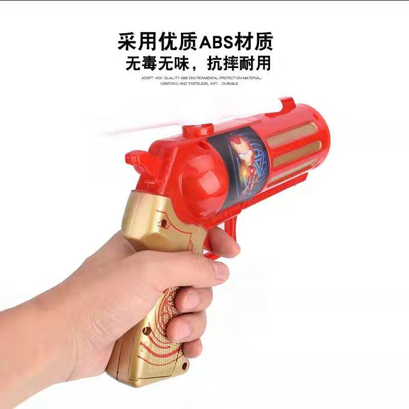 Electric toy gun avengers sound light voice windmill rotating night market hot selling children&#039;s toys wholesale