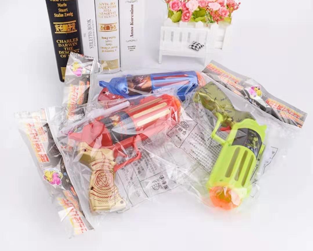 Electric toy gun avengers sound light voice windmill rotating night market hot selling children's toys wholesale