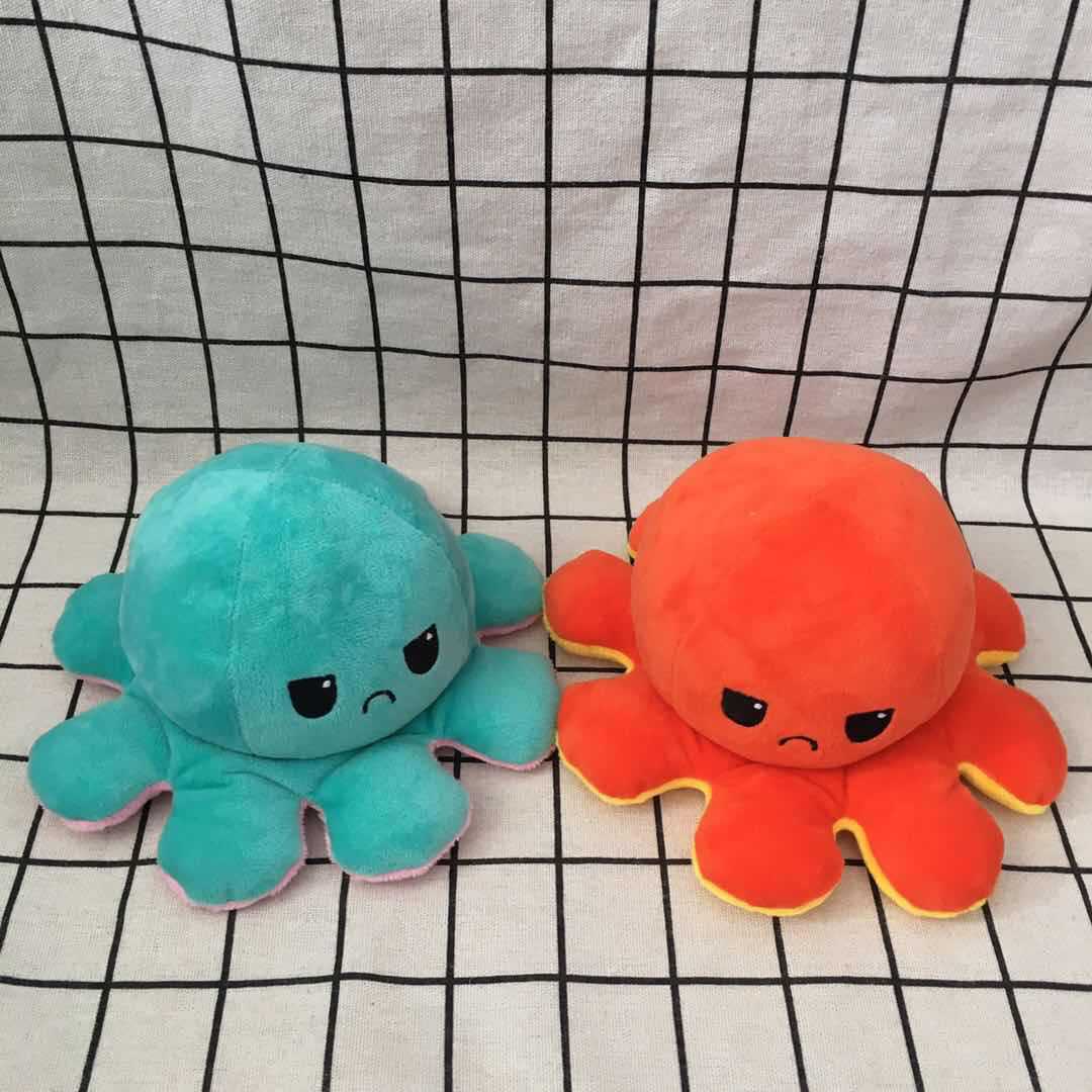 Multi-Color Flip Octopus Doll Double-Sided Flip Small Octopus Doll Octopus Plush Toy Currently Available Custom Wholesale Multi-Color Flip Octopus Doll Double-Sided Flip Small Octopus Doll Octopus Plush Toy Currently Available Custom Wholesale