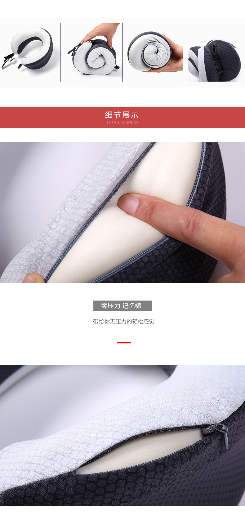 Ennais receive U to protect neck pillow spine pillow travel U custom memory cotton head pillow Ennais receive U to protect neck pillow spine pillow travel U custom memory cotton head pillow