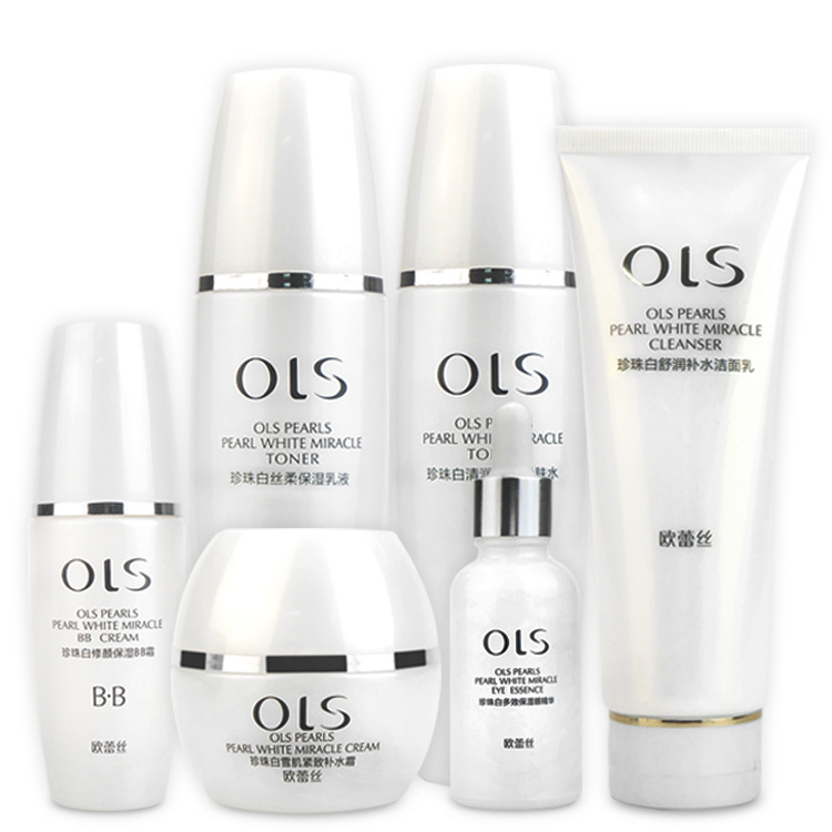 [Combination Set] Pearl White Combination Skin Care Set Moisturizing Hydrating Foam Facial Cleanser Lotion &amp; Facial Cream Eye Cream