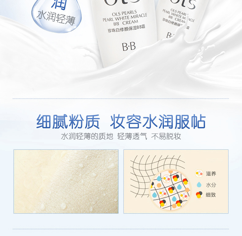 [Combination Set] Pearl White Combination Skin Care Set Moisturizing Hydrating Foam Facial Cleanser Lotion & Facial Cream Eye Cream