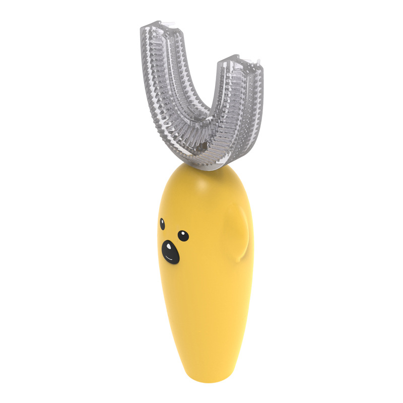 U-Shaped Children's Electric Toothbrush Disinfection Drying Ultrasonic Charging Intelligent U-Shaped Toothbrush 2-12 Years Old U-Shaped Children's Electric Toothbrush Disinfection Drying Ultrasonic Charging Intelligent U-Shaped Toothbrush 2-12 Years Old