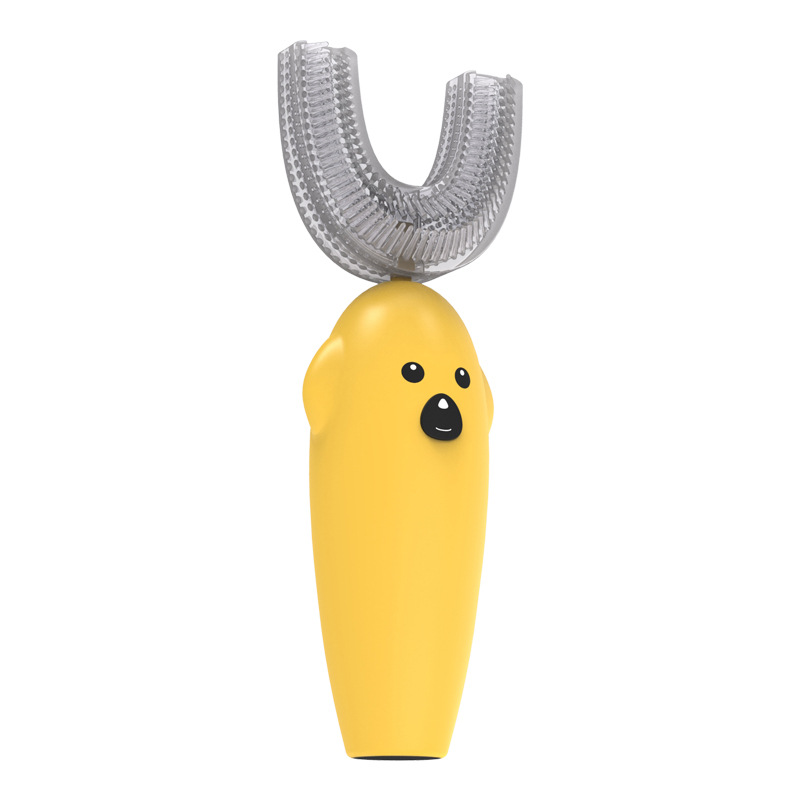 U-Shaped Children's Electric Toothbrush Disinfection Drying Ultrasonic Charging Intelligent U-Shaped Toothbrush 2-12 Years Old U-Shaped Children's Electric Toothbrush Disinfection Drying Ultrasonic Charging Intelligent U-Shaped Toothbrush 2-12 Years Old