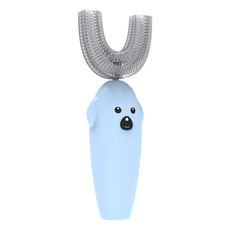 U-Shaped Children's Electric Toothbrush Disinfection Drying Ultrasonic Charging Intelligent U-Shaped Toothbrush 2-12 Years Old U-Shaped Children's Electric Toothbrush Disinfection Drying Ultrasonic Charging Intelligent U-Shaped Toothbrush 2-12 Years Old