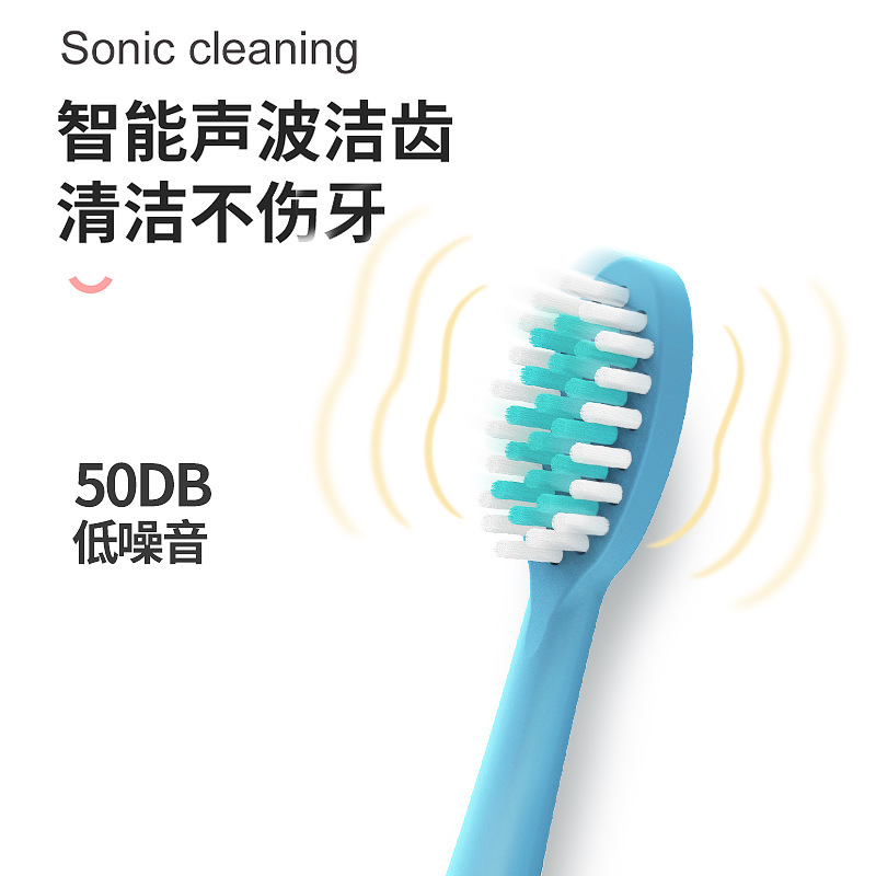 Water Toothpick DuPont Soft Bristle Small Brush Head Smart Toothbrush Kids Oral Irrigator Children Electric Toothbrush