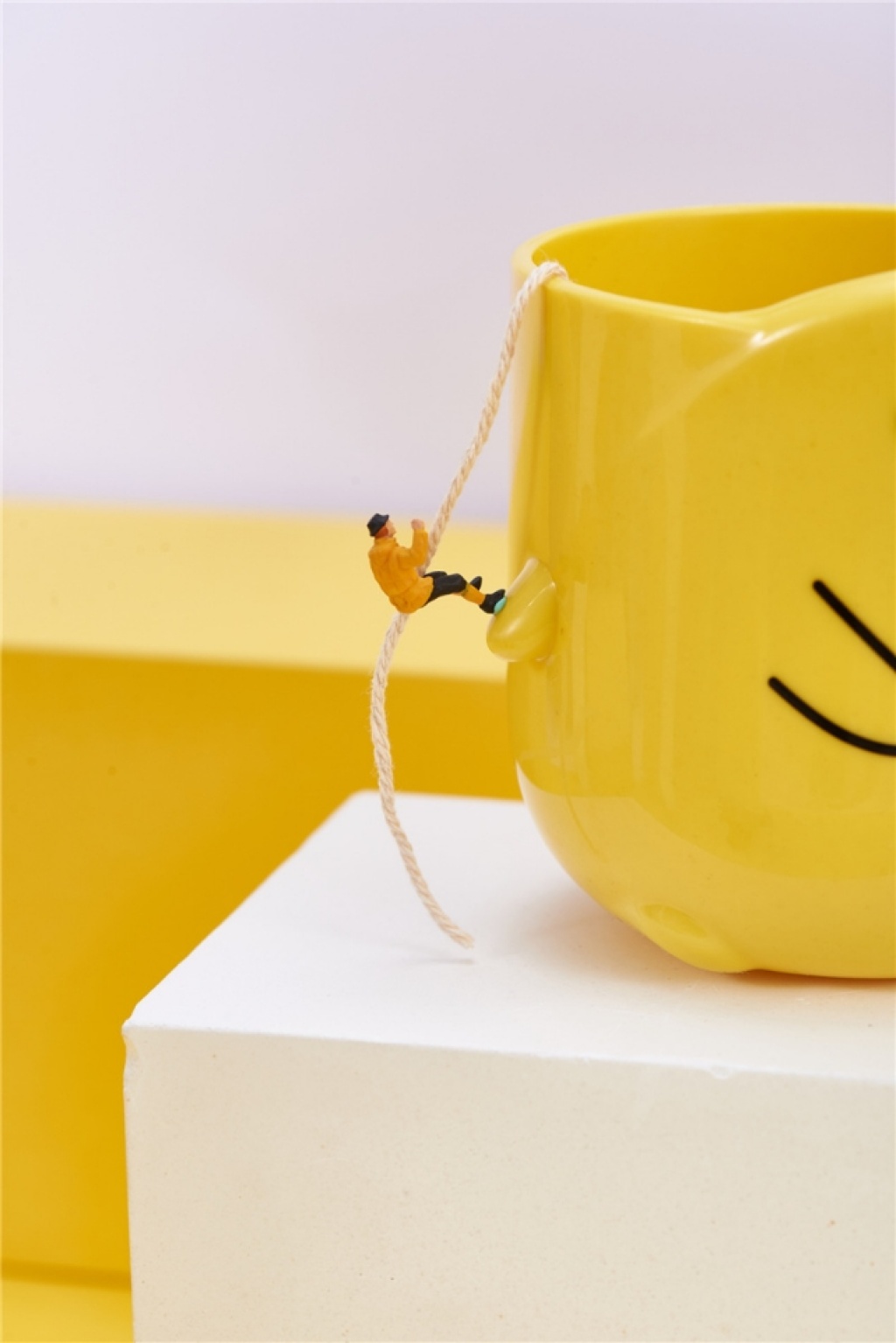 J6266 Small Yellow Duck Cup Children's Mouthwash Cup Cup Cute Tooth Cup Household Mouthwash Cup Cup Cartoon Toothbrush Cup
