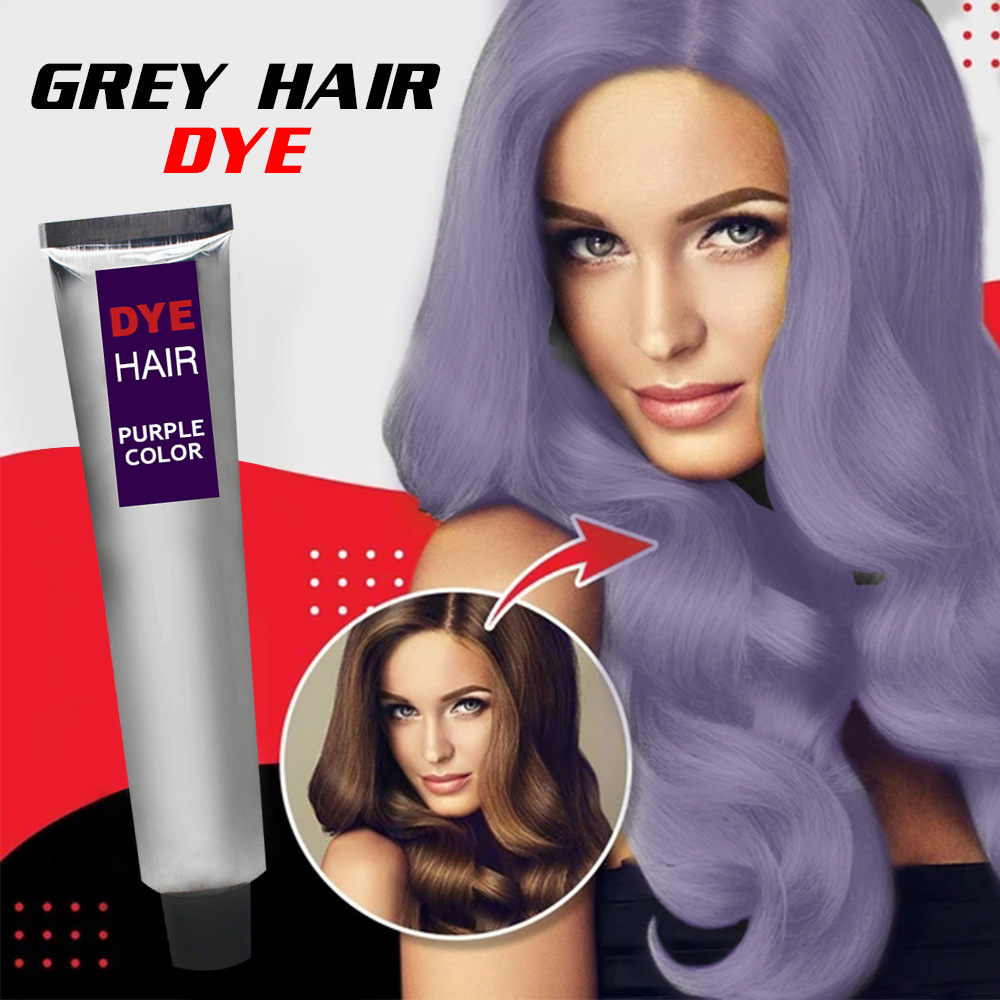 Hair Dye Plant Pure Home Hair Hair Dye Granny Grey Hair Color Cream Natural 2020 Popular Color