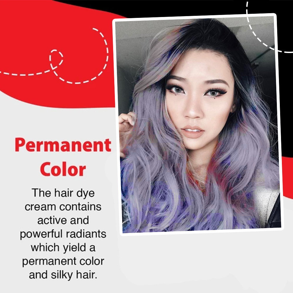 Hair Dye Plant Pure Home Hair Hair Dye Granny Grey Hair Color Cream Natural 2020 Popular Color