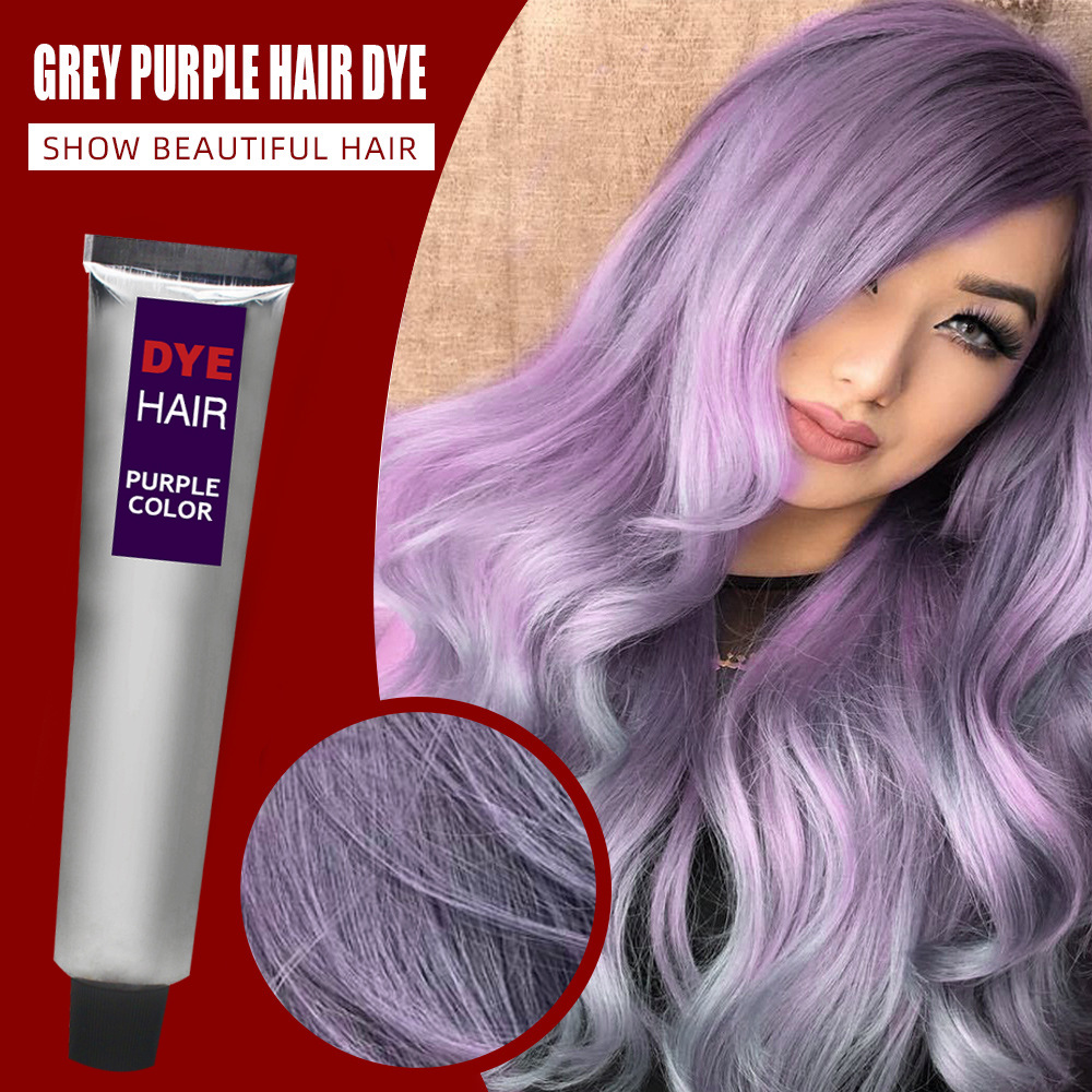 Hair Dye Plant Pure Home Hair Hair Dye Granny Grey Hair Color Cream Natural 2020 Popular Color
