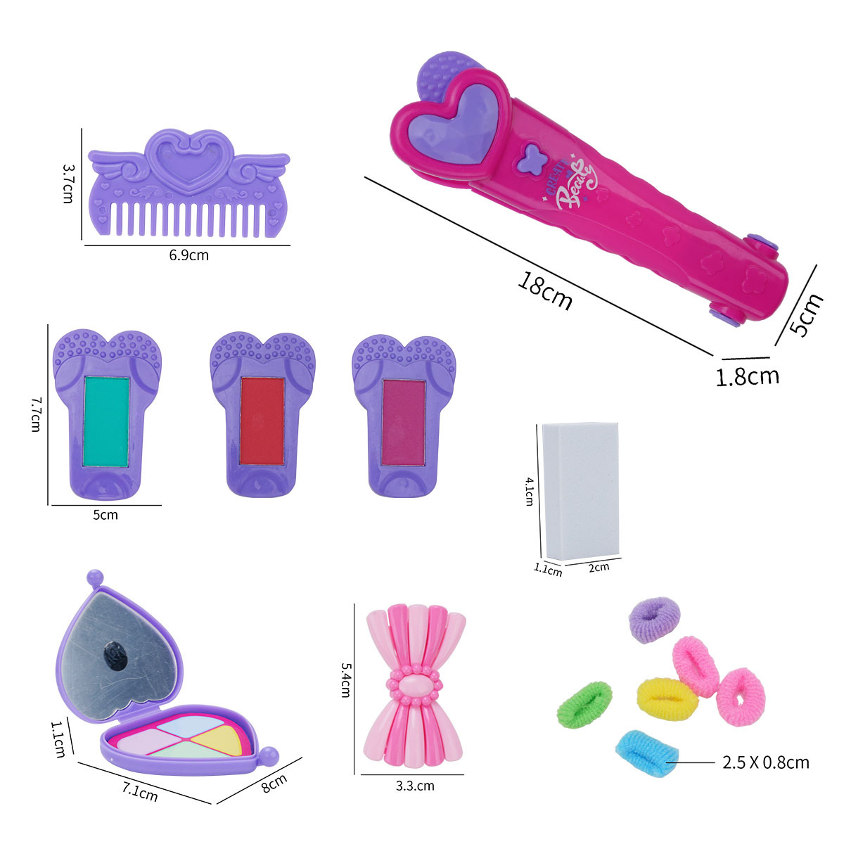 Cross-Border New Children's Hair Dyeing Stick Non-Toxic Harmless Children's Holiday Masquerade Hair Dye Cosplay Dye