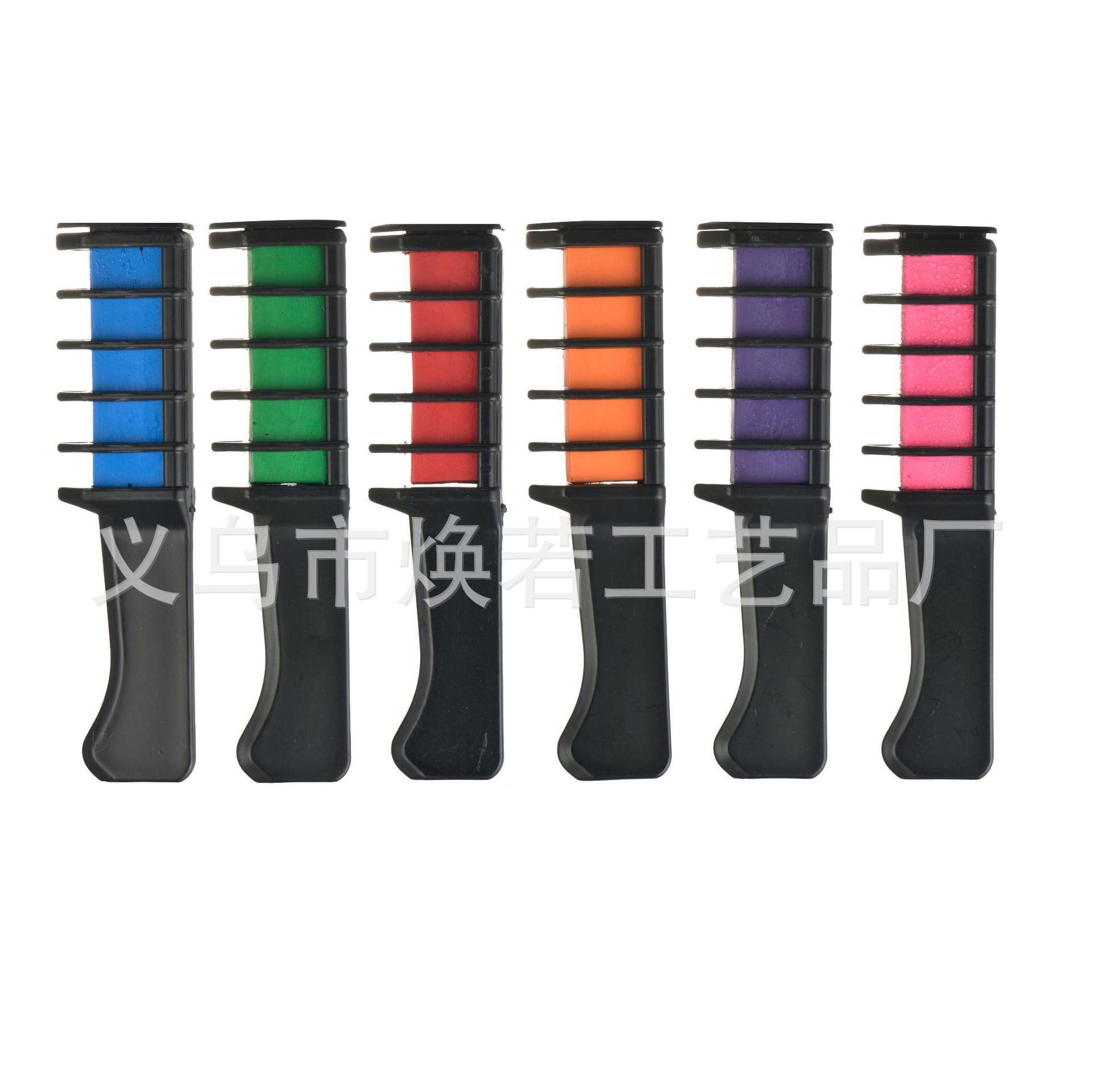 Disposable Hair Dye Mini Hair Dye Comb Hair Dyeing Stick 6 PCs Set Hair Dye Comb