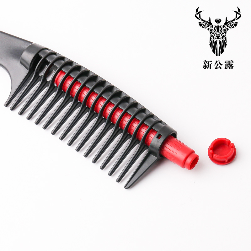 Hair Treatment Style Waxing Hair Dyeing Hair Dye Comb Hair Coloring Brush Plastic Hair Treatment Comb Rolling Heart Comb