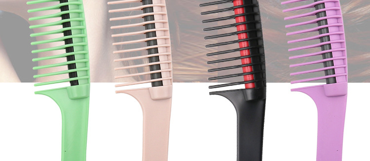 Hair Treatment Style Waxing Hair Dyeing Hair Dye Comb Hair Coloring Brush Plastic Hair Treatment Comb Rolling Heart Comb